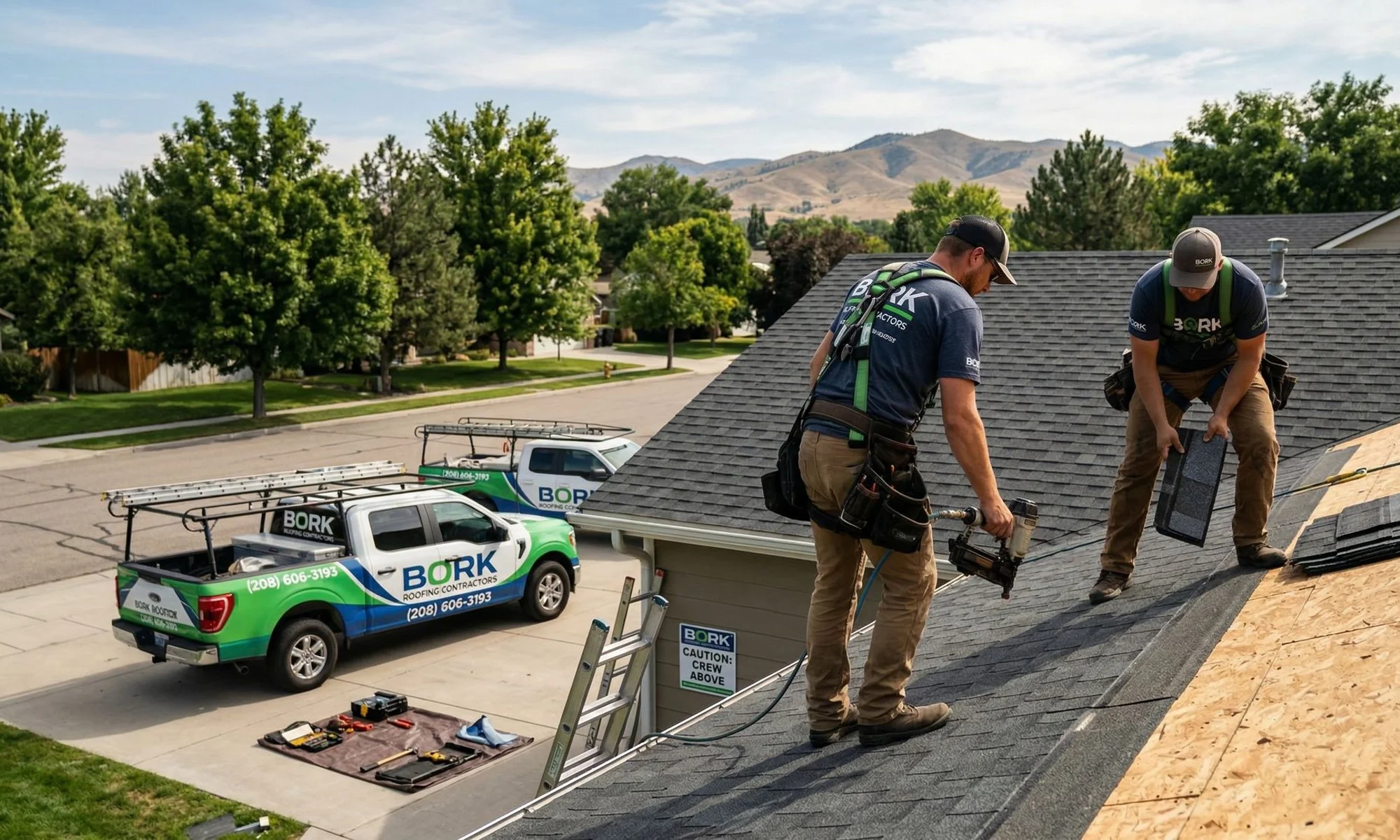 Eagle Idaho residential neighborhood
